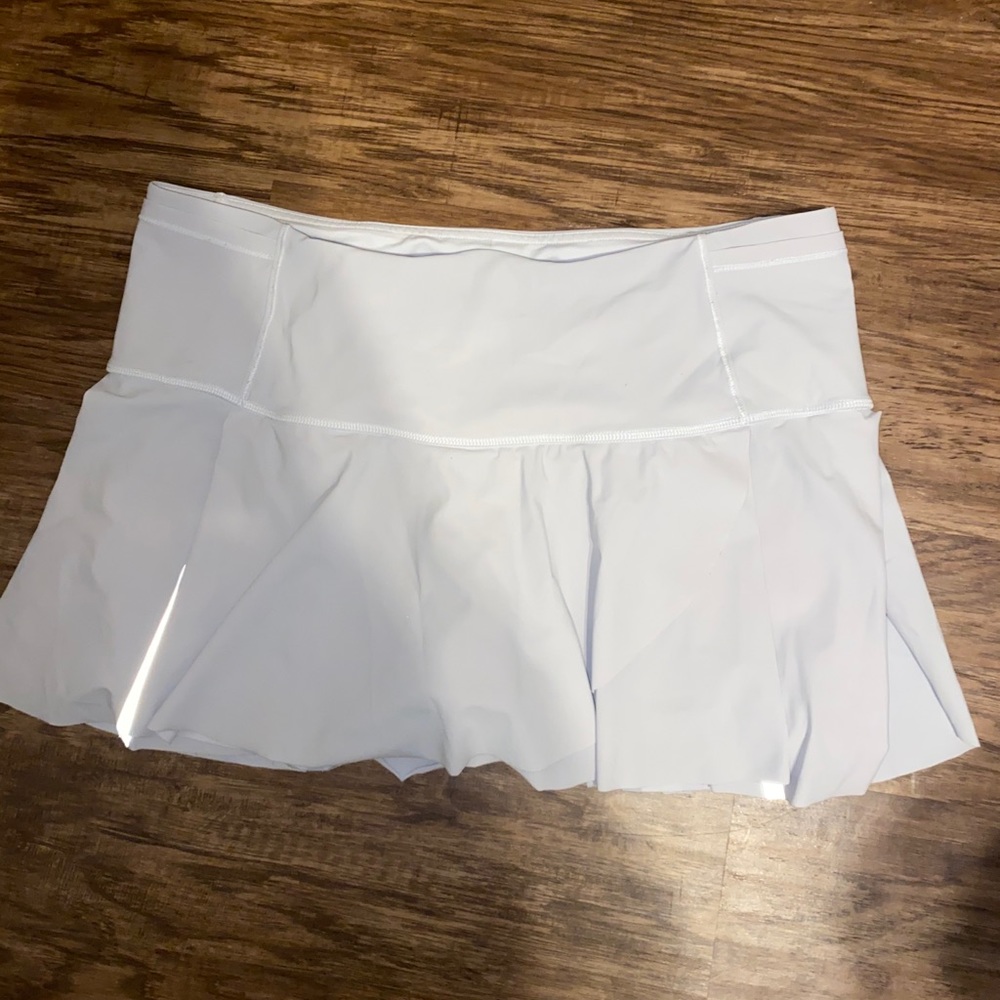 White lululemon skirt skort 8